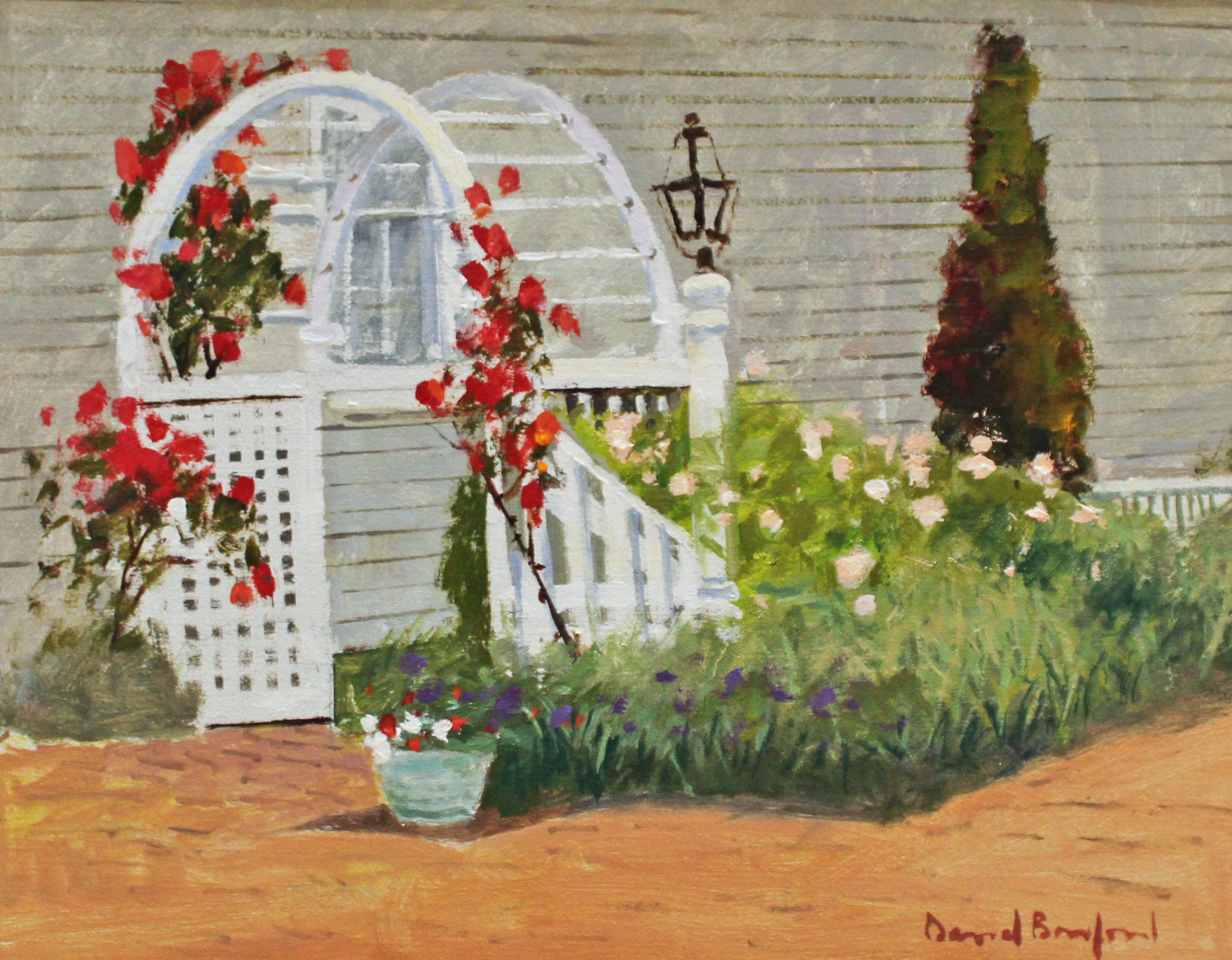 Red Rose Arbor