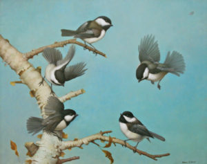 "Chickadees" by Russell Gordon