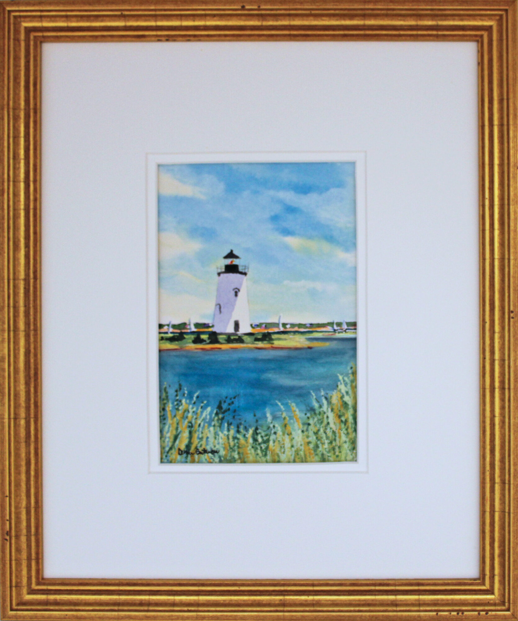Distant View of Edgartown Light