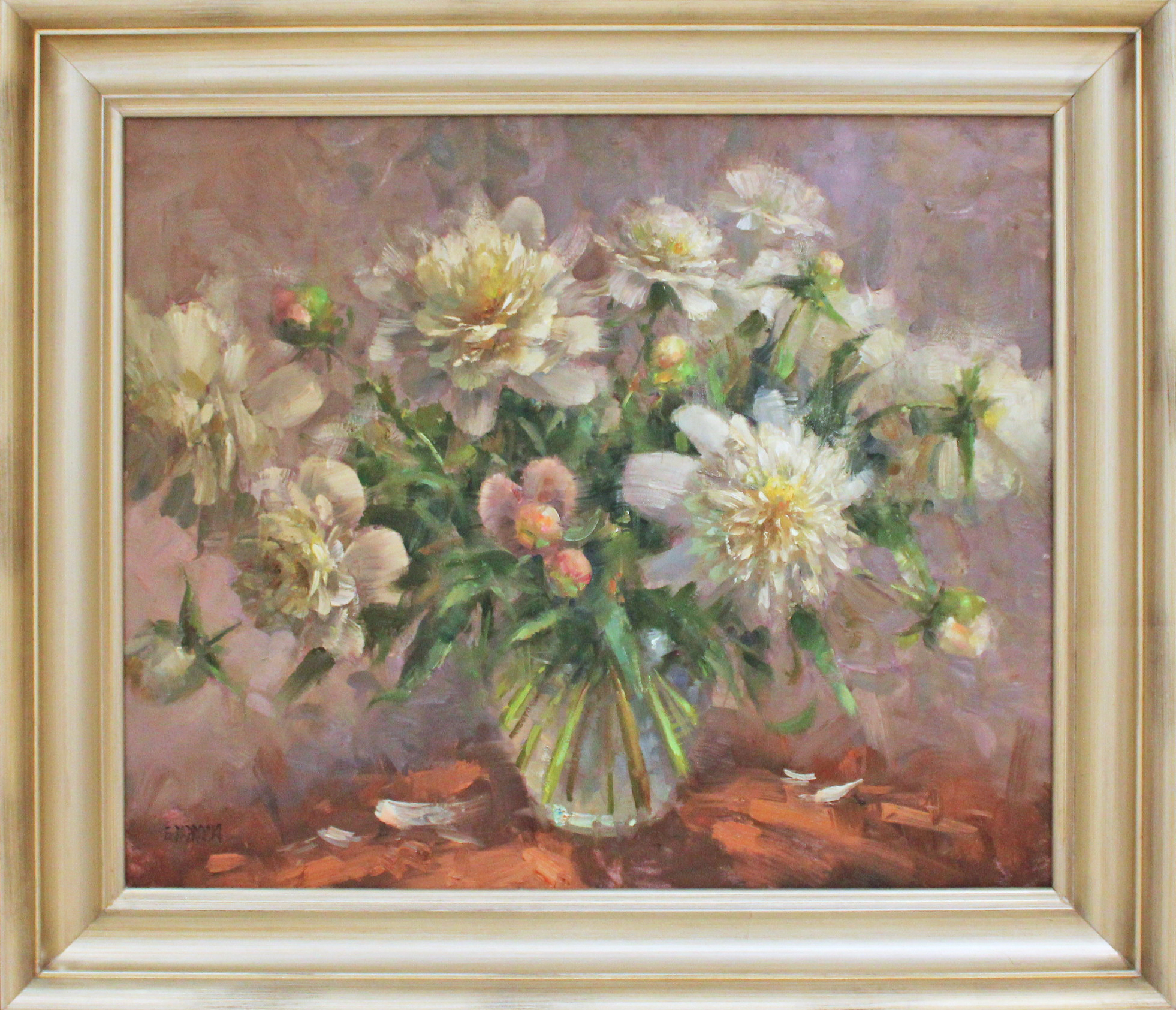 White Peonies