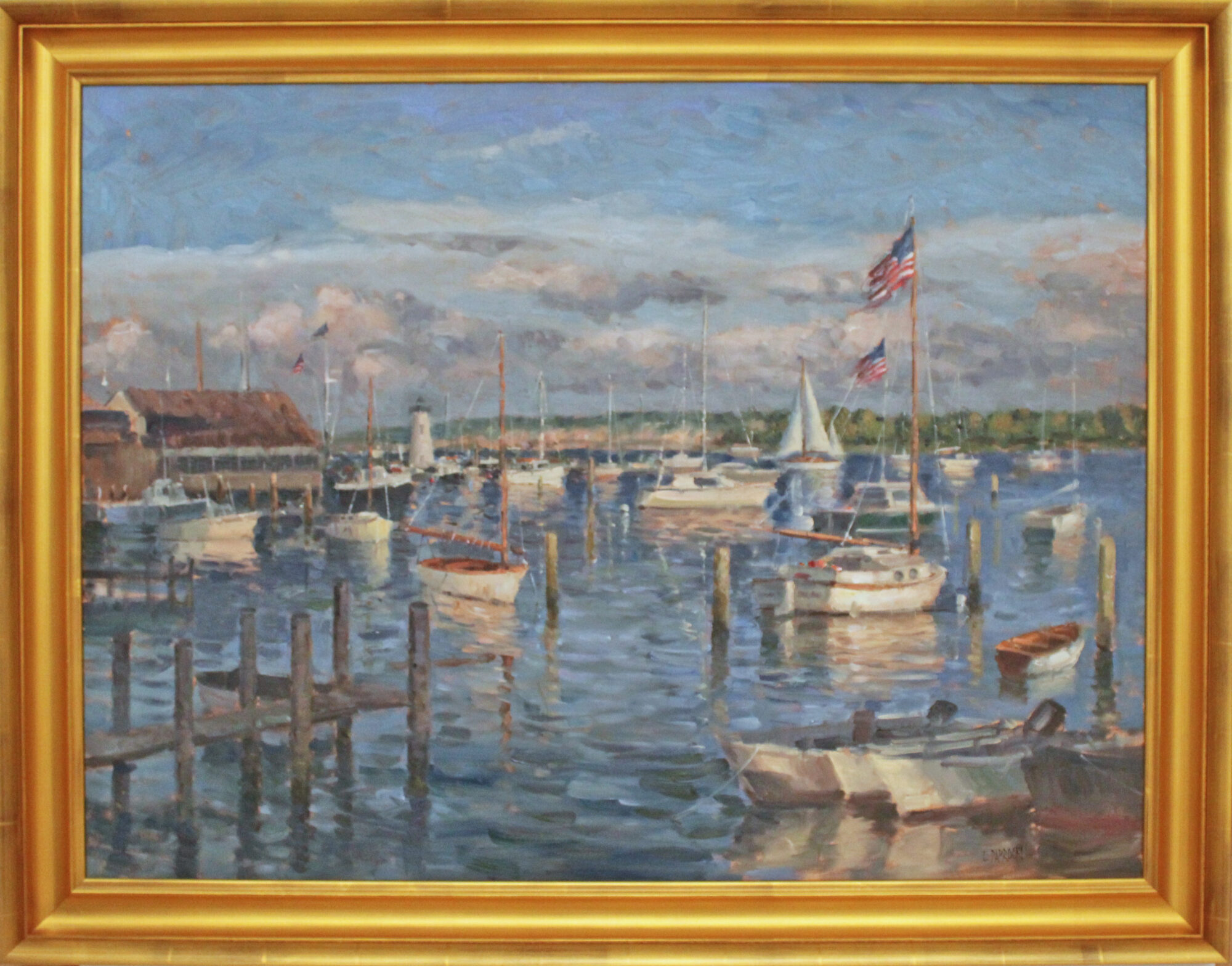 Afternoon Light, Edgartown Harbor