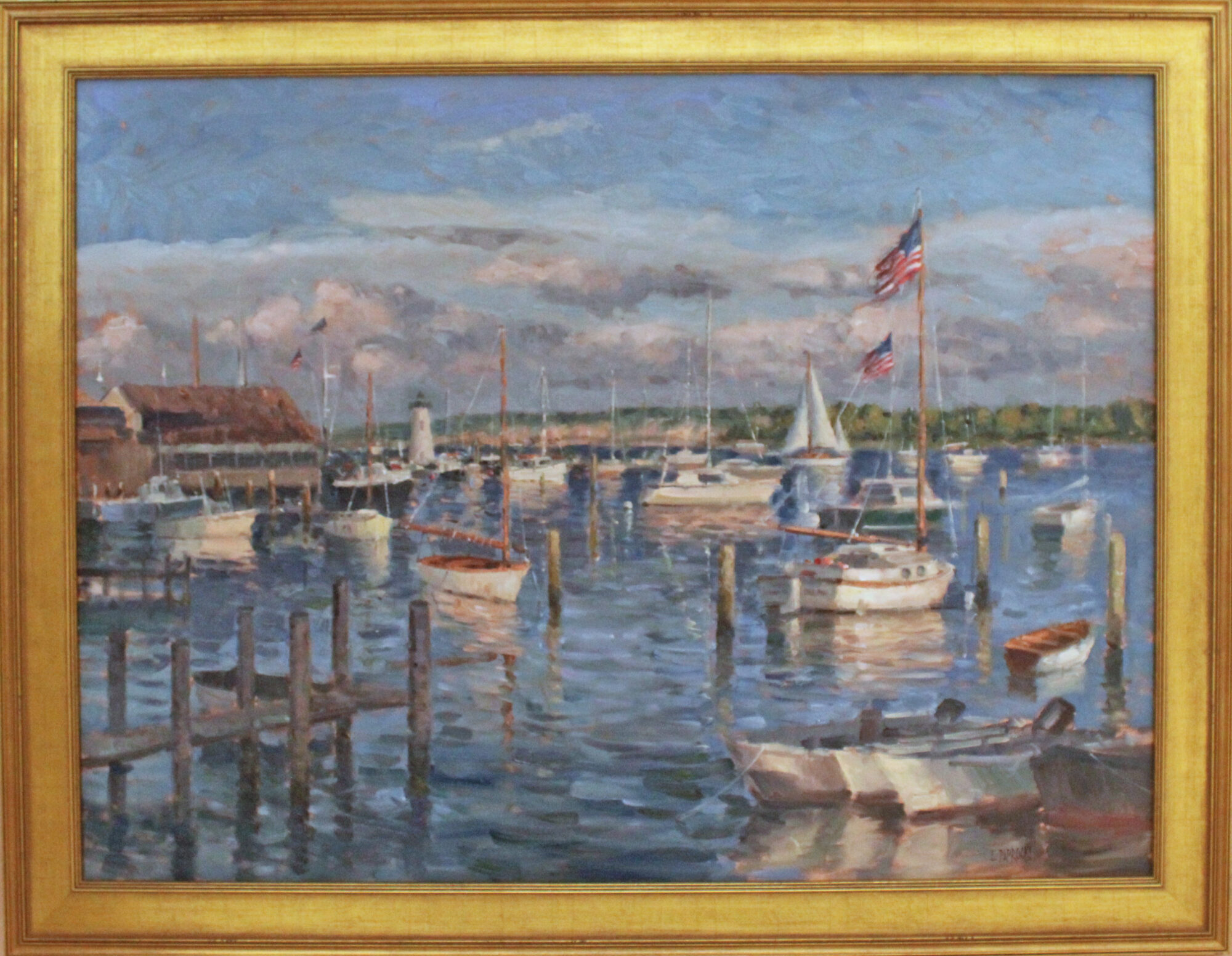 Afternoon Light, Edgartown Harbor