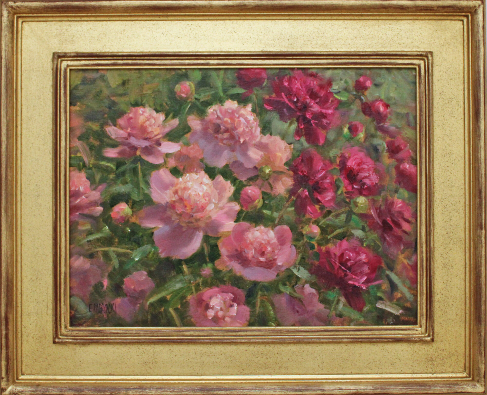 Peonies in the Garden