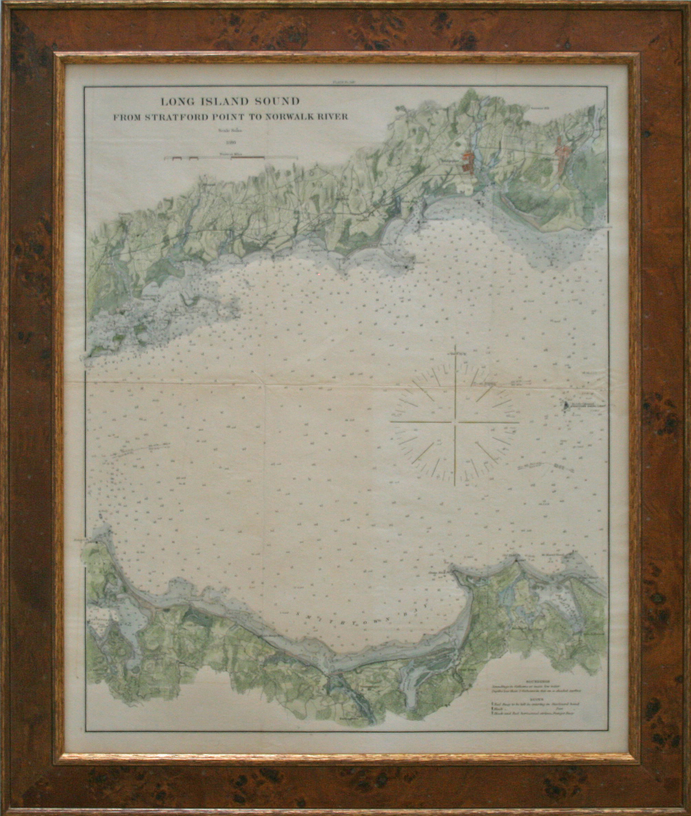 Long Island Sound Stratford Point to Norwalk River 1880