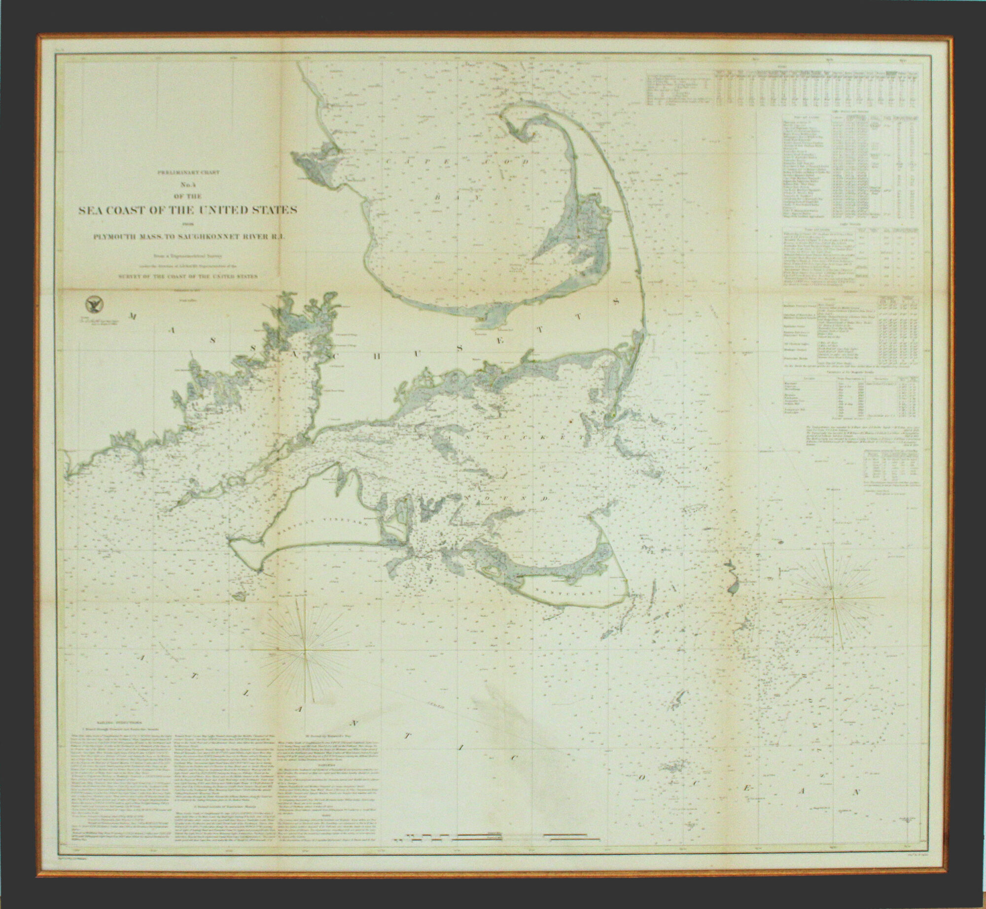 Sea Coast of the United States 1857