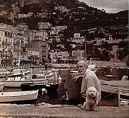 Duane (and friend) with sketch pad on the Italian Riviera c. 1980's