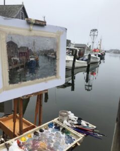 Fishing fleet in Menemsha