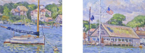 Details - "July Afternoon, Edgartown Yacht Club"