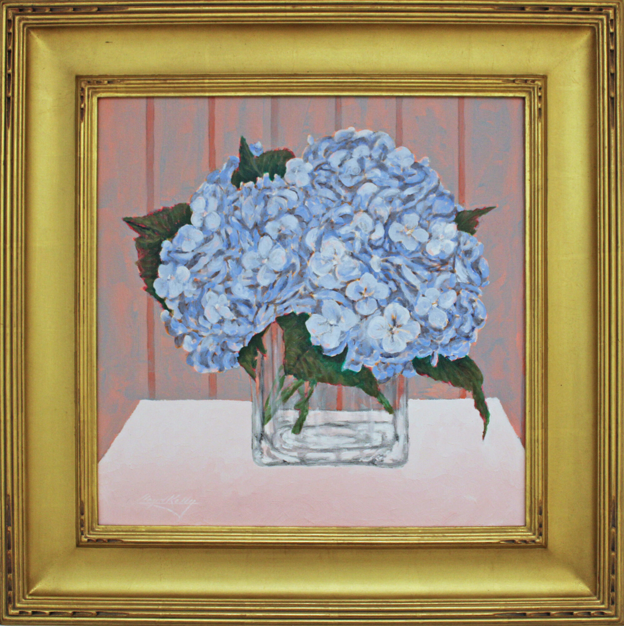 Hydrangeas in Vase