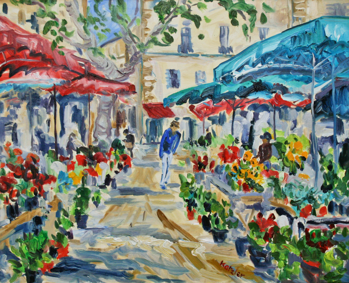 Aix en Provence Flower Market