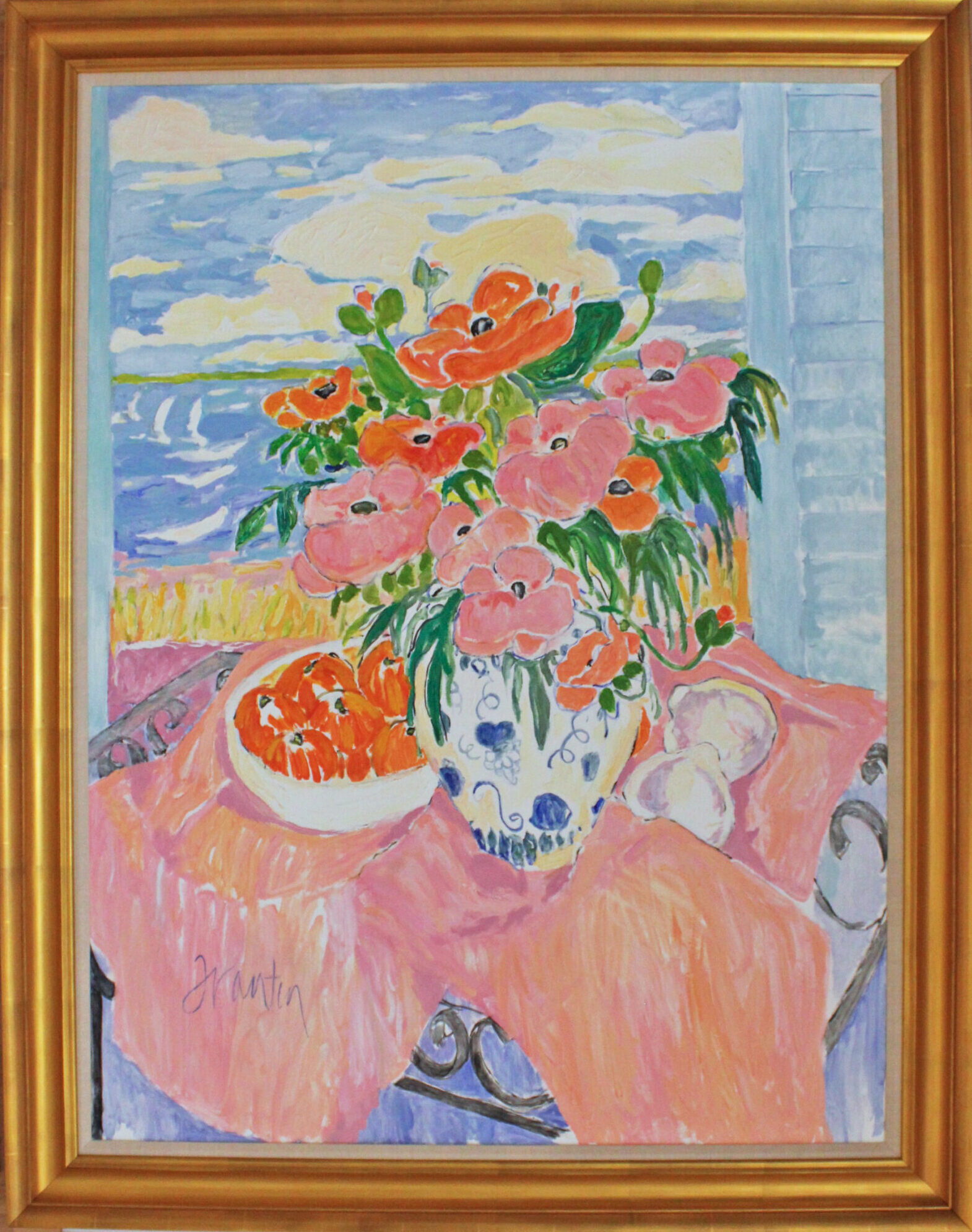 Summer Still Life with Seashells