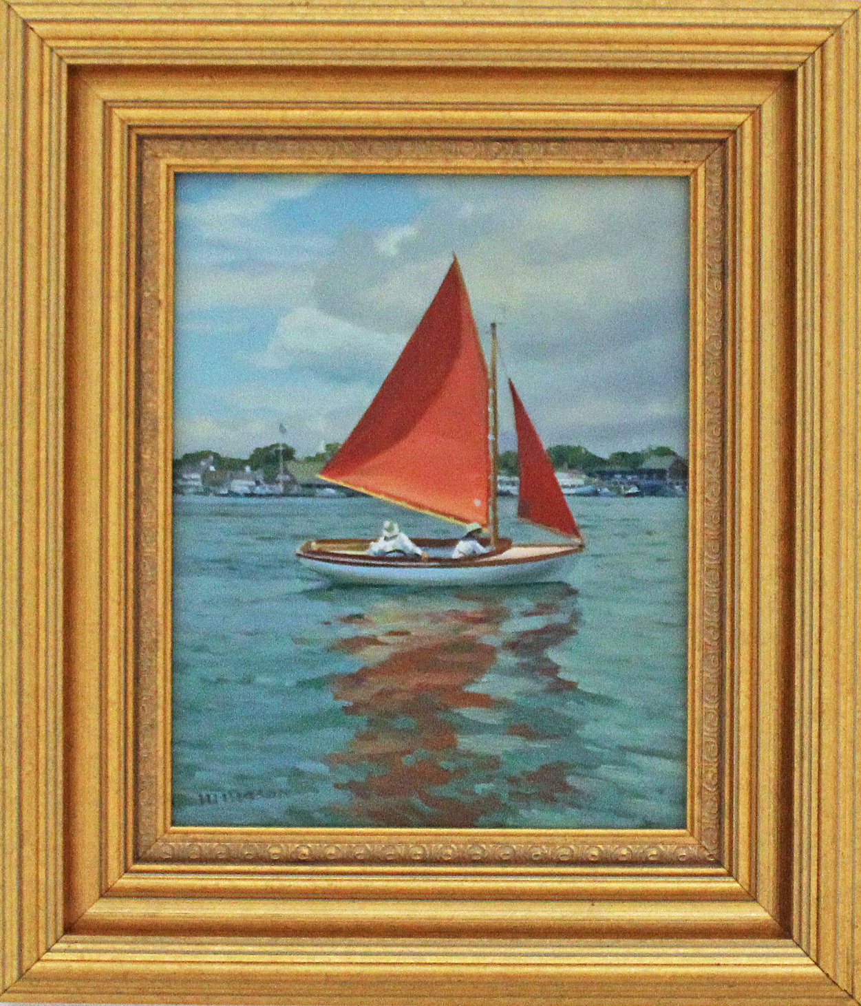 Harbor Red Sail