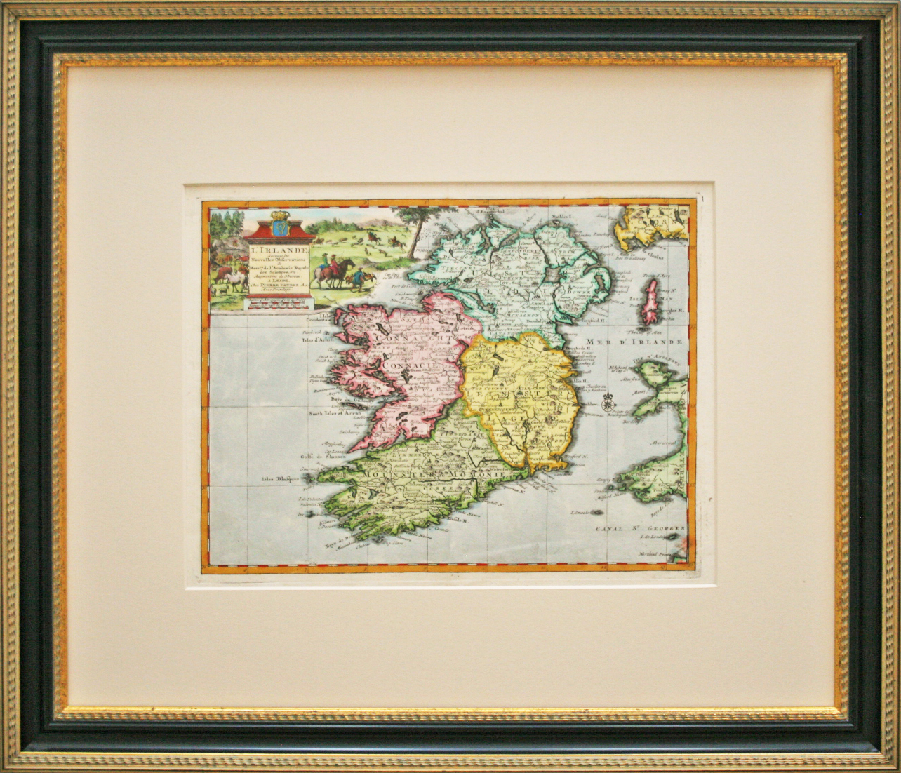 L'Irlande, Suivant les Nouvelles Observations 1729