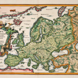 Europae Situs Naturalis 1700