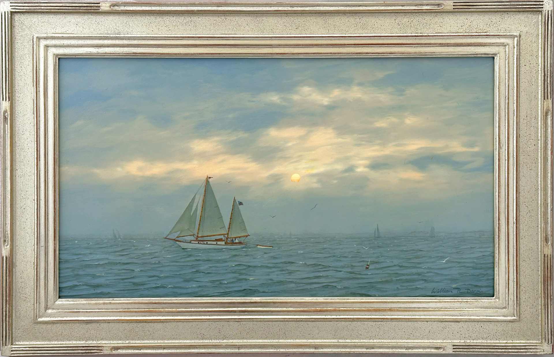 Return Sail on a Gray Day