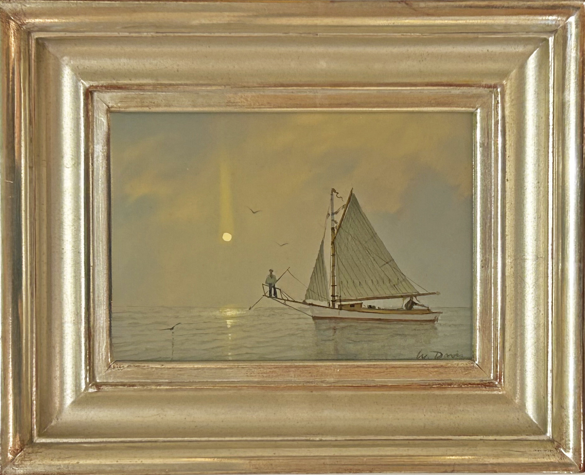 Becalmed Sword Fishermen