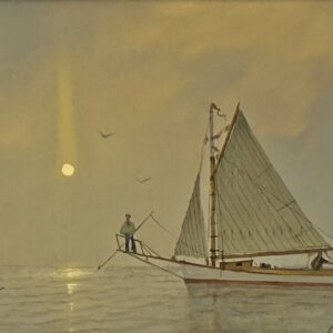 Becalmed Sword Fishermen