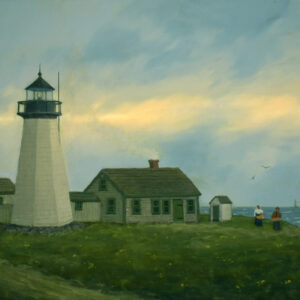 Early Cape Poge Lighthouse 1844