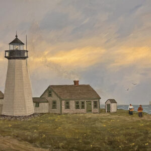 Early Cape Poge Lighthouse 1844