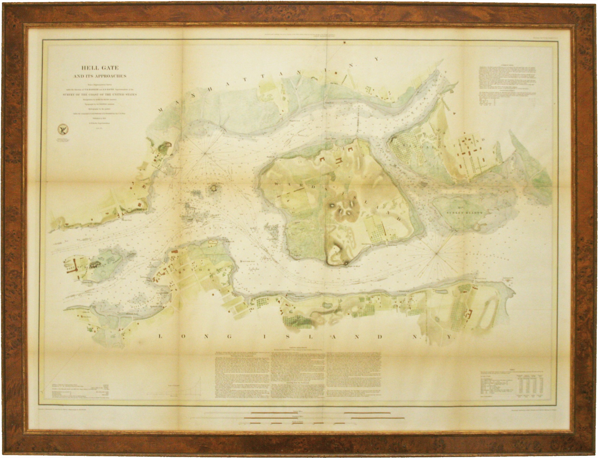 Hell Gate & Its Approaches 1851