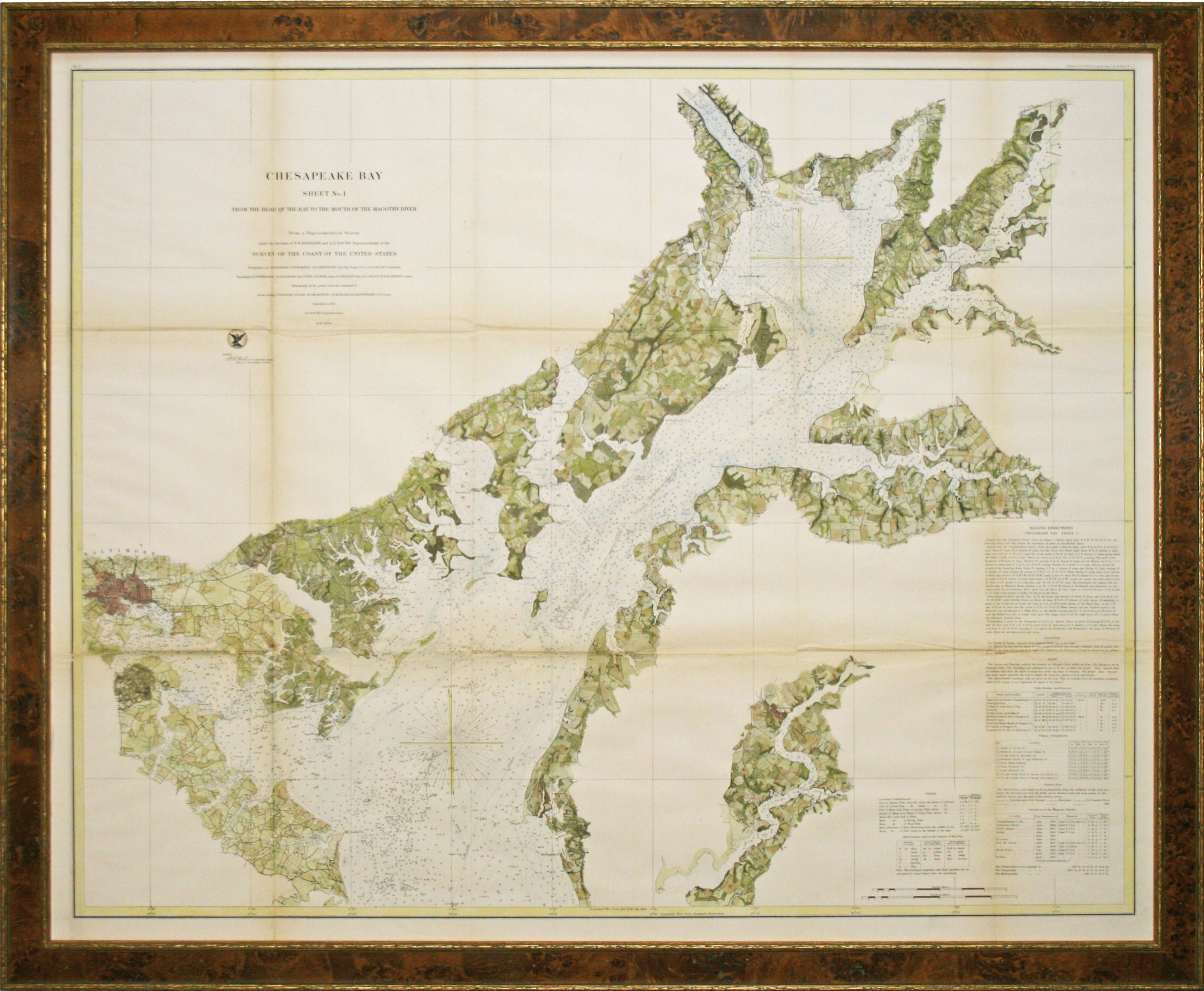 Chesapeake Bay Sheet No. 1 1857