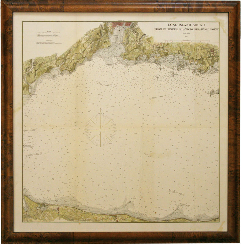 Long Island Sound Falkner's Island to Stratford Point 1877