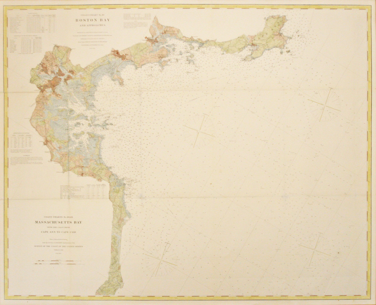 Boston Bay & Approaches 1866