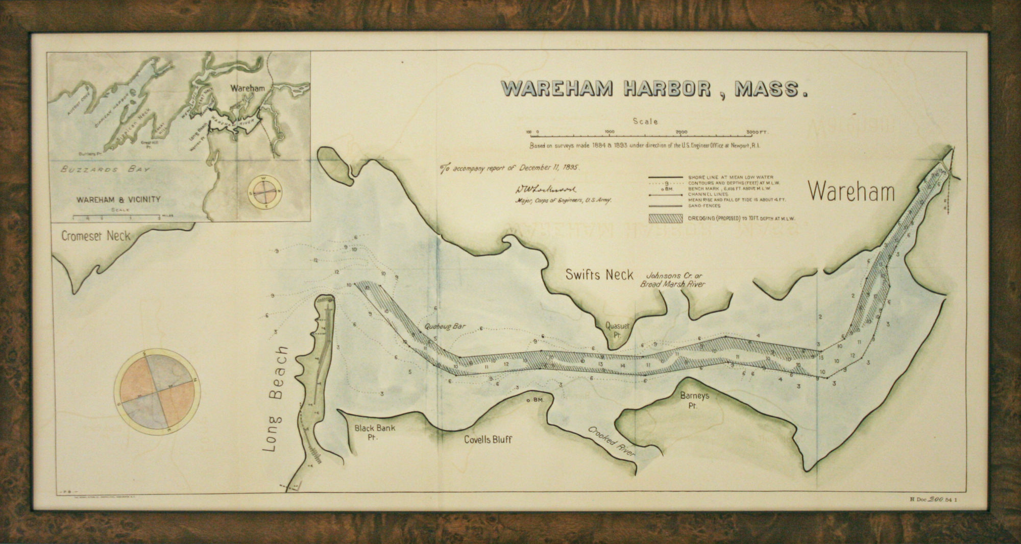 Wareham Harbor, Mass. 1895