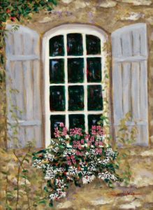 "Window Box, South of France" by Lloyd Kelly