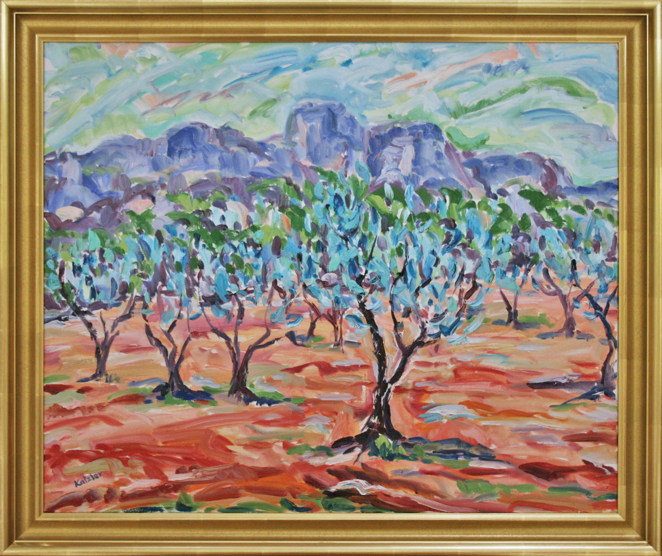 Olive Grove Les Baux