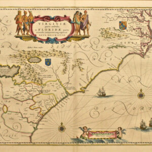 Virginiae et Floridae 1650