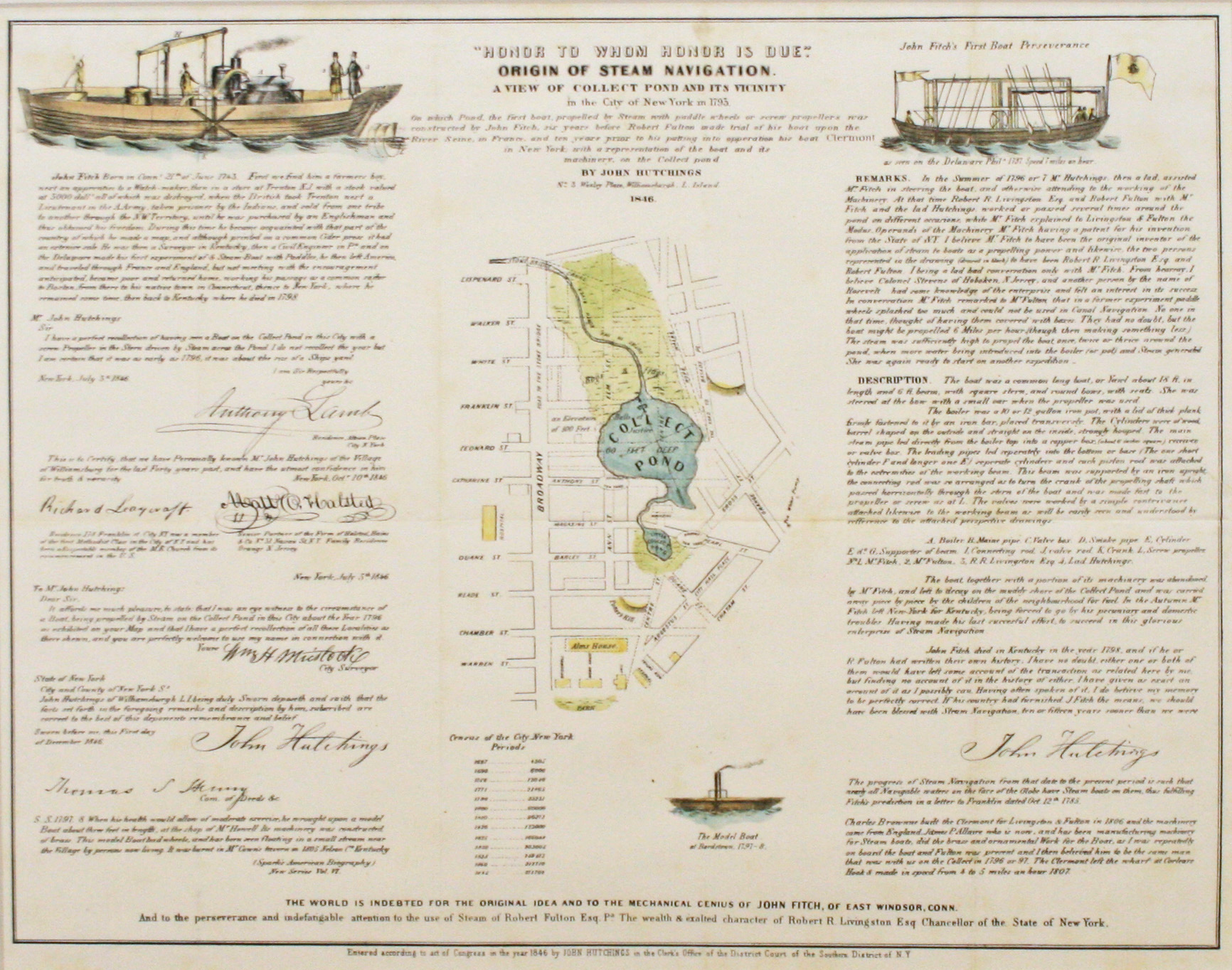 Origins of Steam Navigation 1846