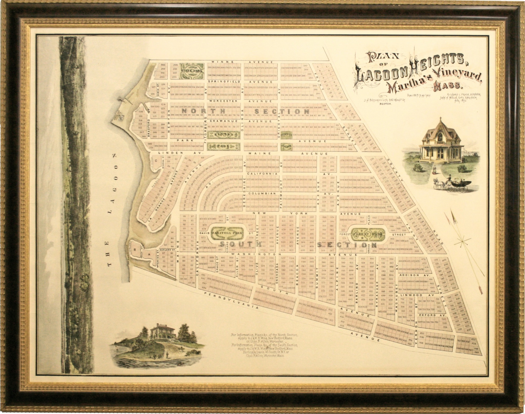 Plan of Lagoon Heights 1873