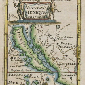 Nouveau Mexique & California 1683