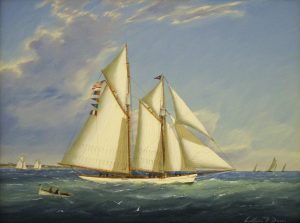 "Schooner Yacht Sachem" by William R. Davis